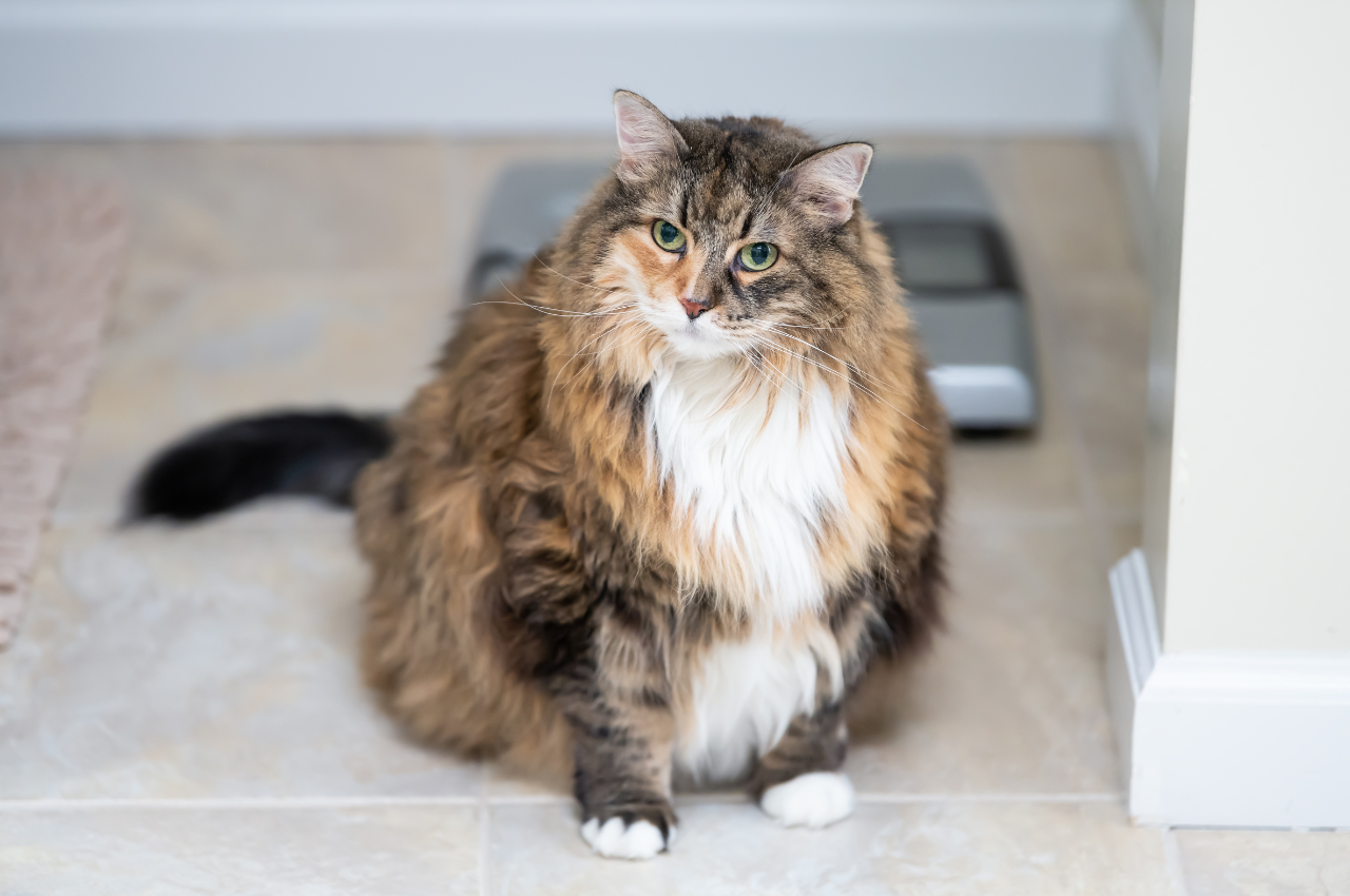 Weight management cat food options