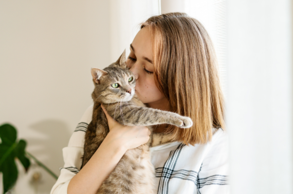 Bonding between humans and cats