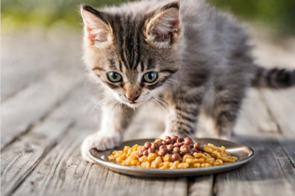 Optimal food temperature for cats