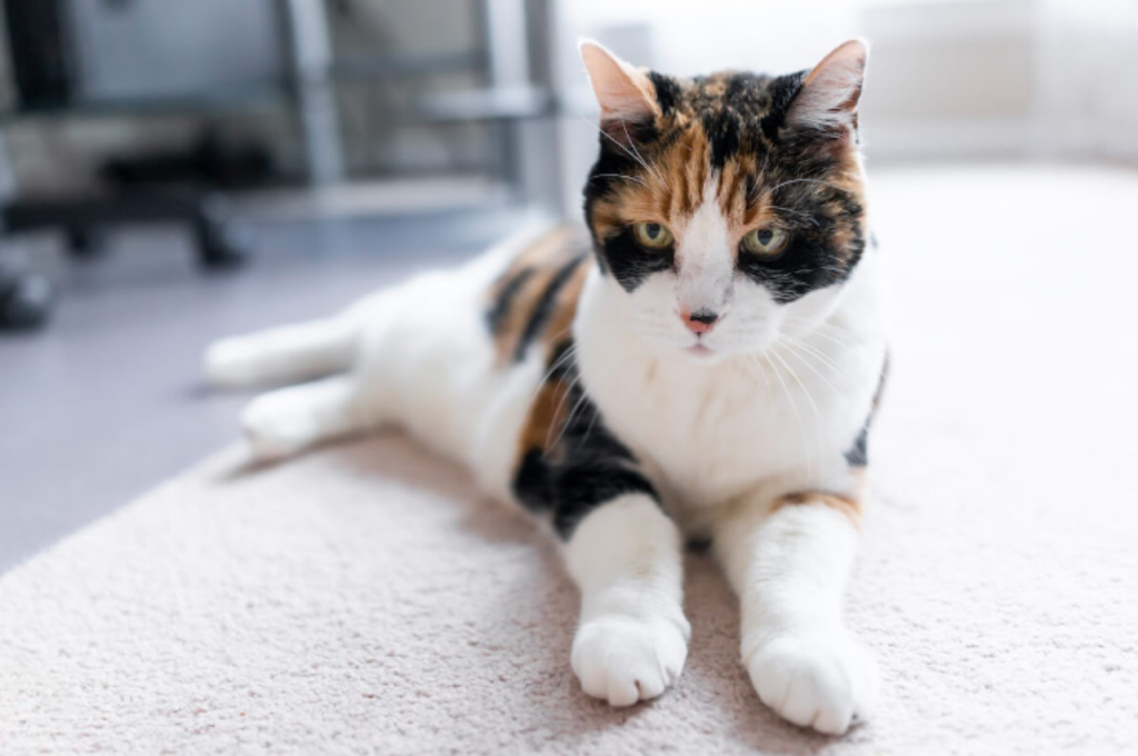 What are calming signals for cats?