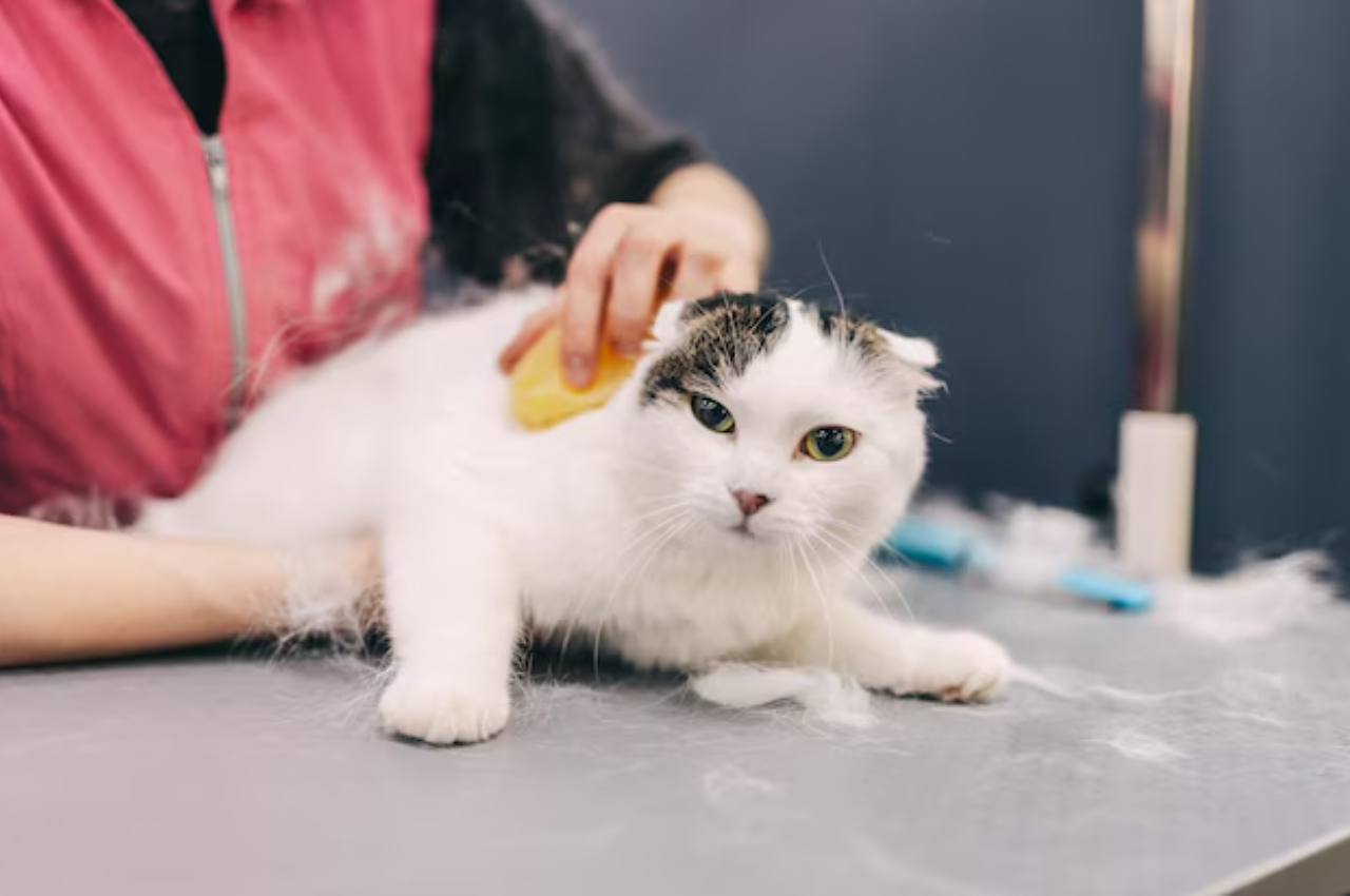 how to stop my cat from over grooming