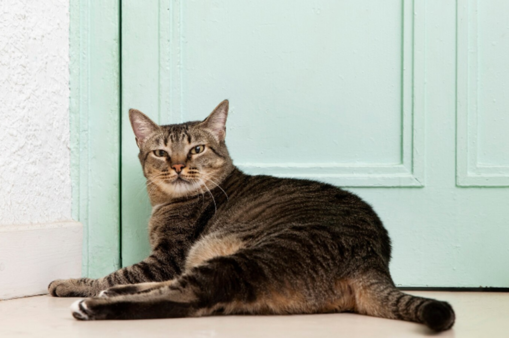 How do you tell if a cat is wild or domestic?