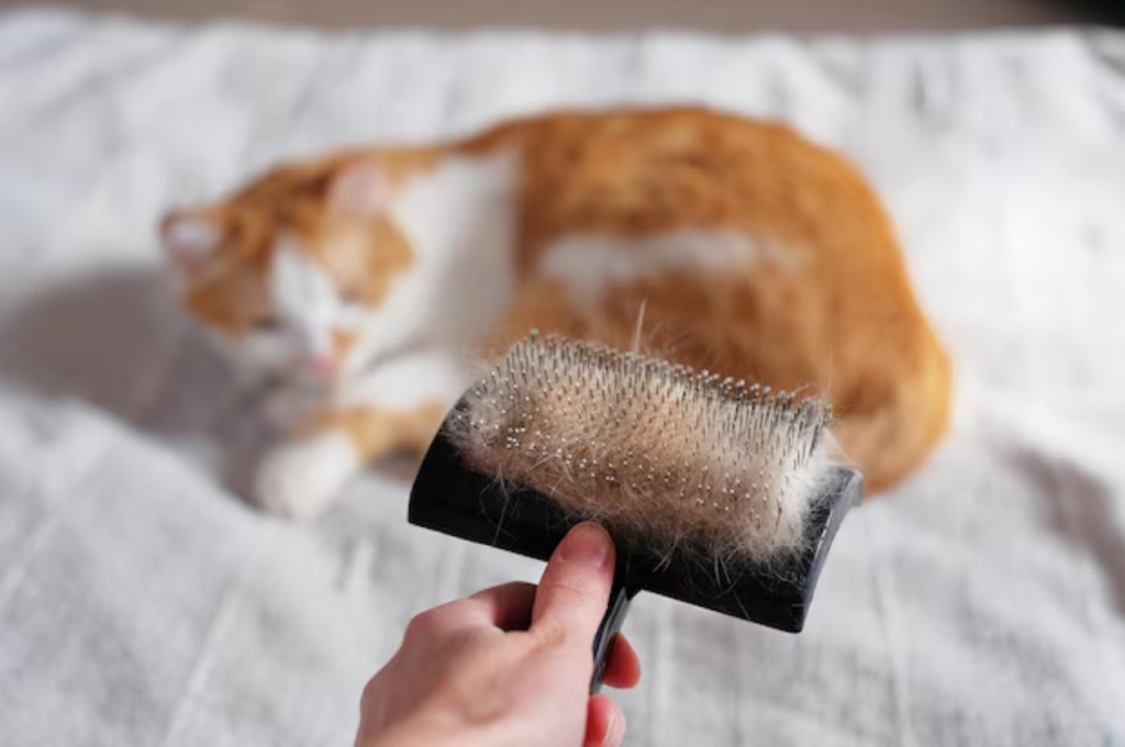 How to stop cat hair from getting everywhere?