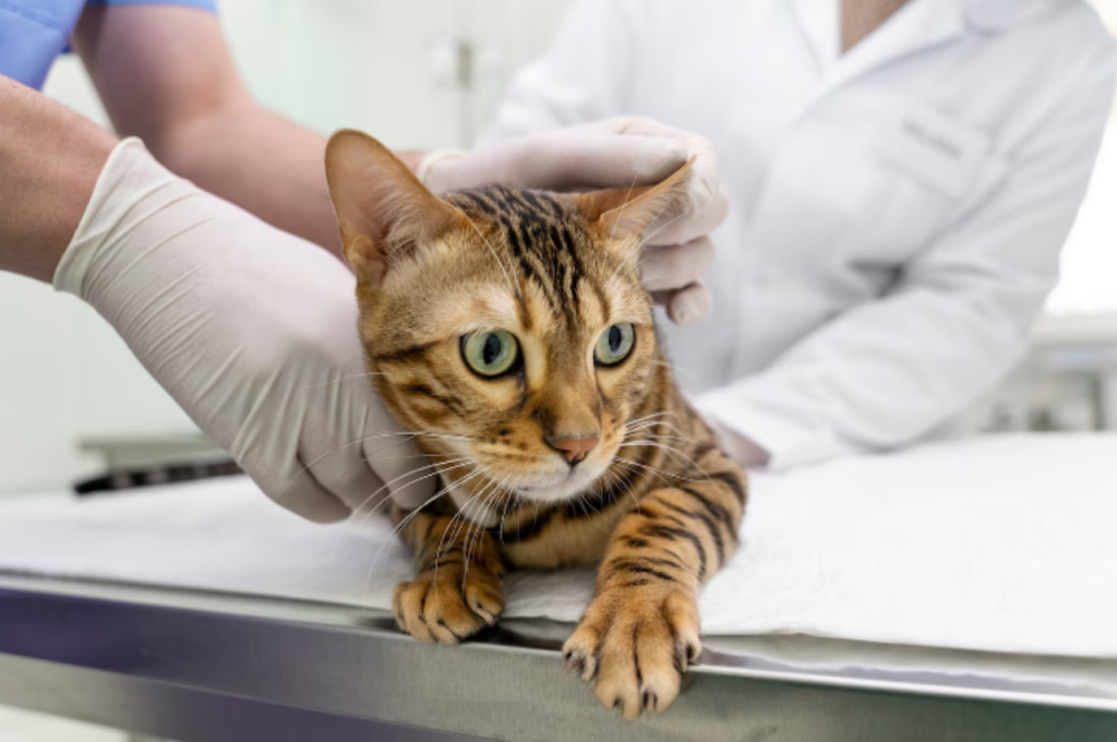 What are some symptoms of feline leukemia?